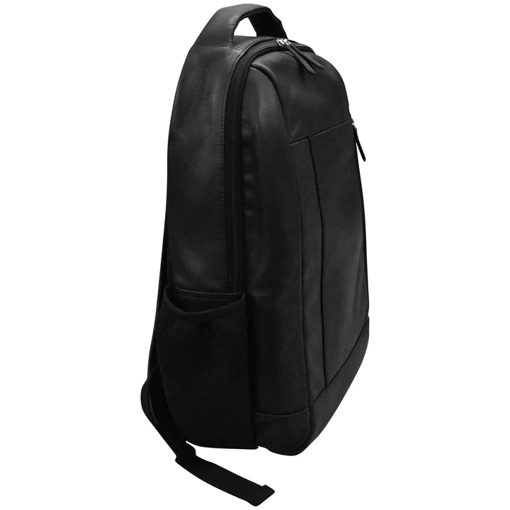 ili New York Leather Laptop Backpack- 6767
