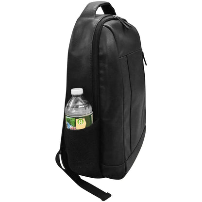 ili New York Leather Laptop Backpack- 6767