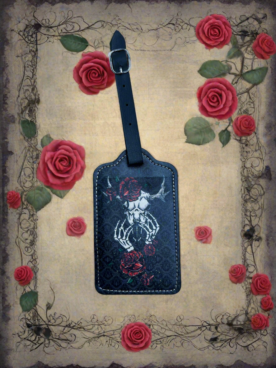 Gothic and Spooky Luggage Tags- $3.00