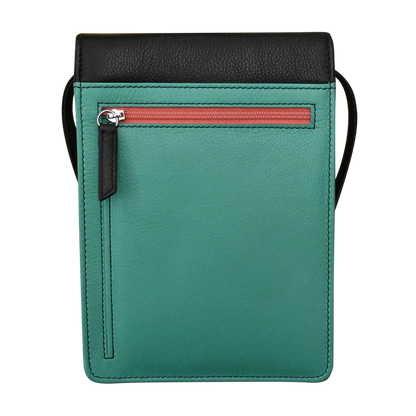 ili New York - RFID blocking Leather Organizer on a String - Large- 6824