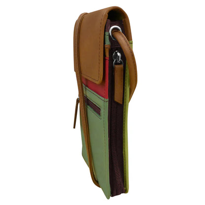 ili New York - RFID blocking Leather Organizer on a String - Large- 6824