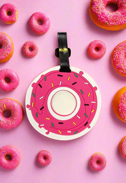 Silicone Luggage Tag- Donut- $3.00 Donut