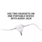 Go Travel Earphone Music Splitter
