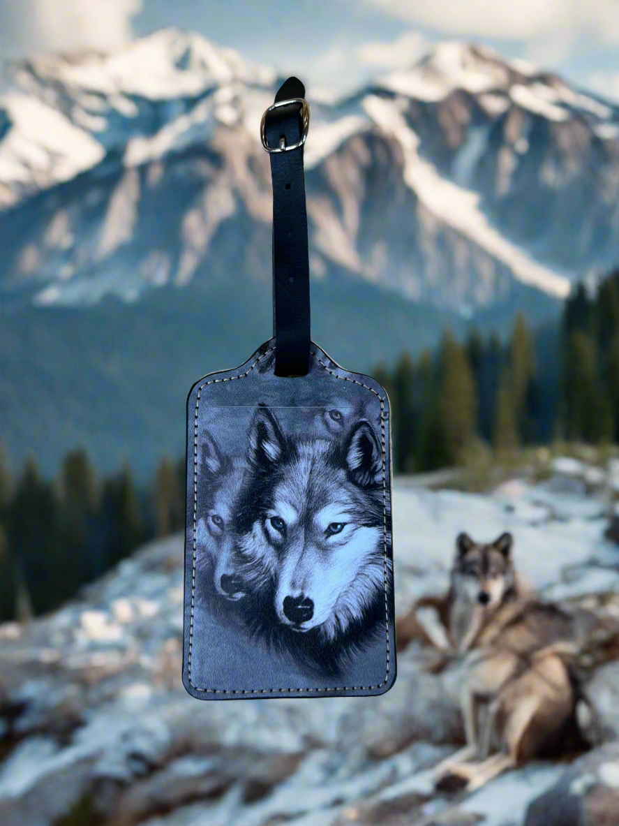 Luggage Tag- Wolf Collection