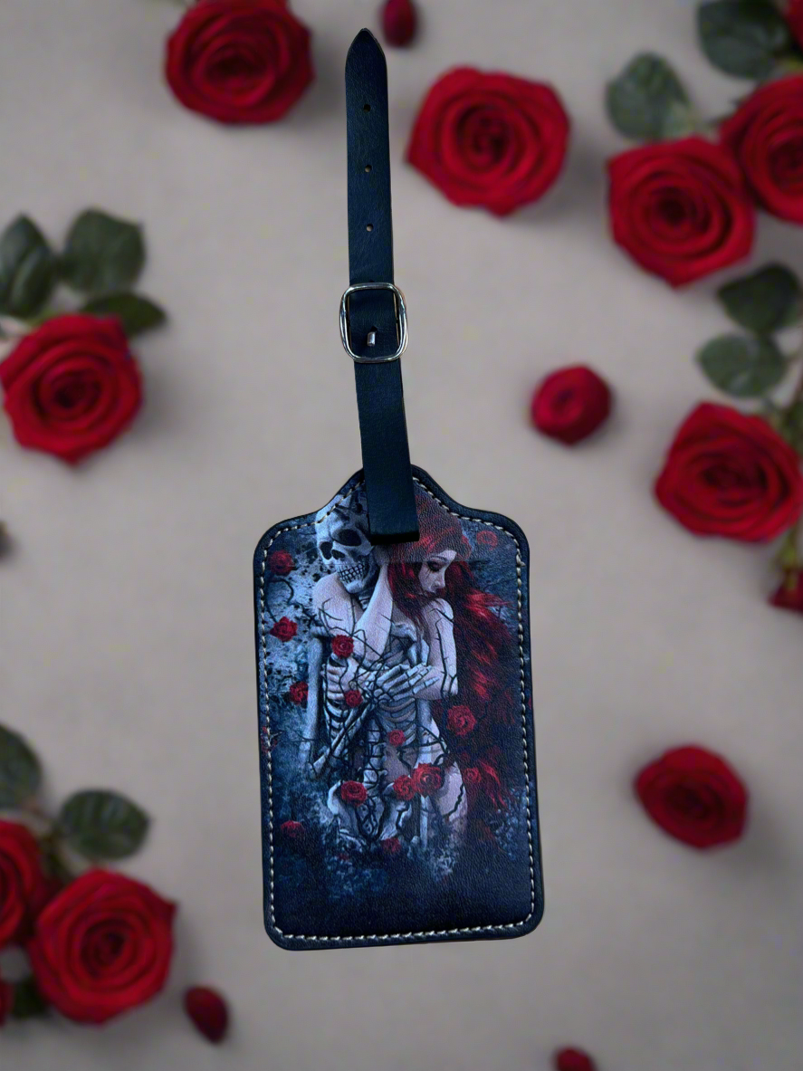 Gothic and Spooky Luggage Tags- $3.00