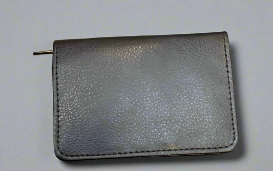 Leather Multi-Card/Photo Wallet