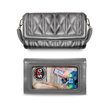Save The Girls Vegan Cleo RFID Touchscreen Phone Crossbody