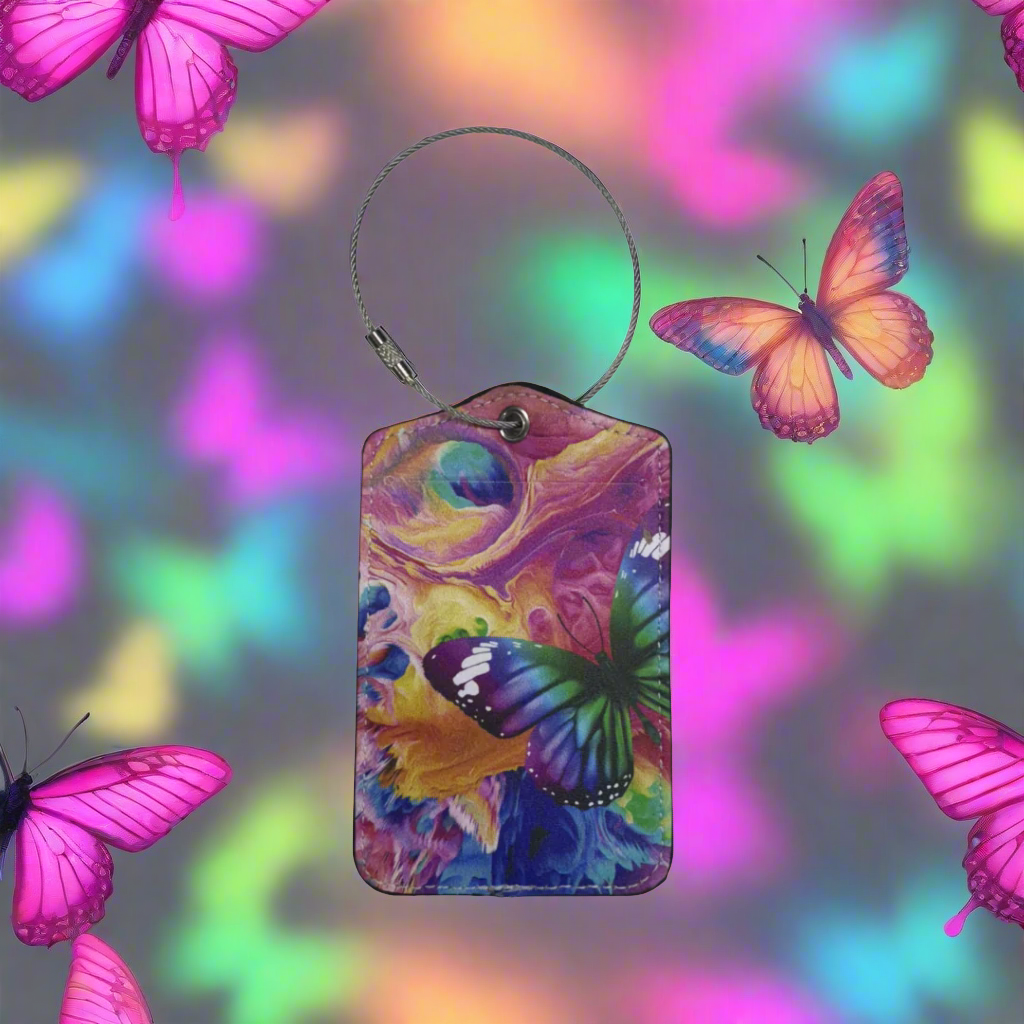 Luggage Tag- Butterflies