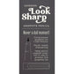 SNIFTY Look Sharp Graphite Pencil & Eraser- Never Needs Sharpening! $10