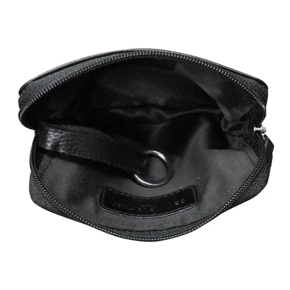 ili Zip Card Case Compact Leather RFID Wallet with Keyring- 7103