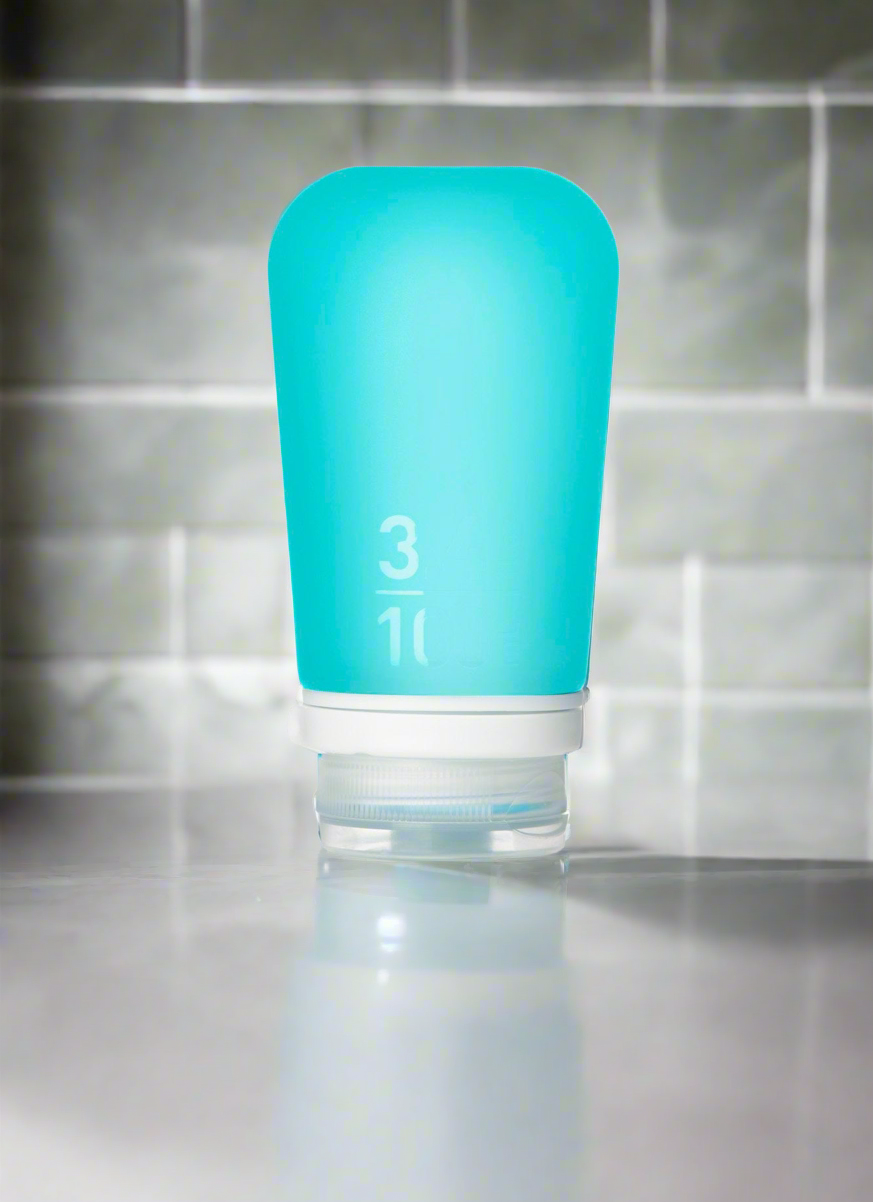 Humangear- 3.4 oz  GoToob+ Silicone Toiletry 3-1-1 Bottle (LARGE)- $11.99