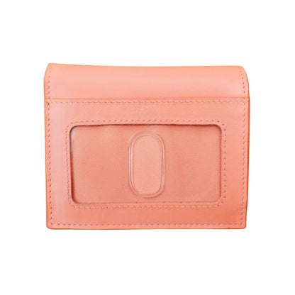 ili New York - Cartera pequeña con cierre RFID de cuero 7177: Aqua