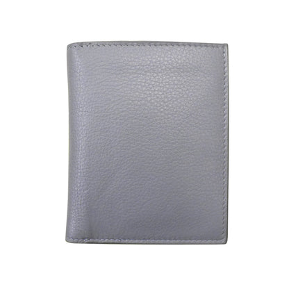 ili New York - Cartera pequeña con cierre RFID de cuero 7177: Aqua