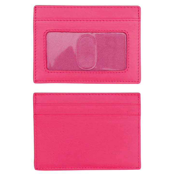 ili New York RFID Card Case Leather Wallet - 7201