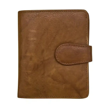 Cartera pequeña tipo euro con RFID de piel New York de ili