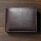 Lieber's Leather Slim Fold Wallet with RFID Blocking Card- $55