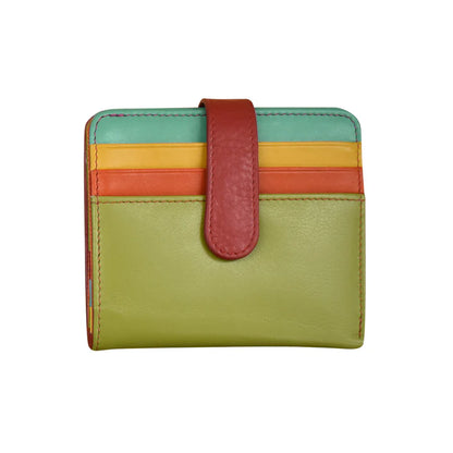 ili New York Bi-Fold RFID Credit Card Wallet- 7301 Citrus