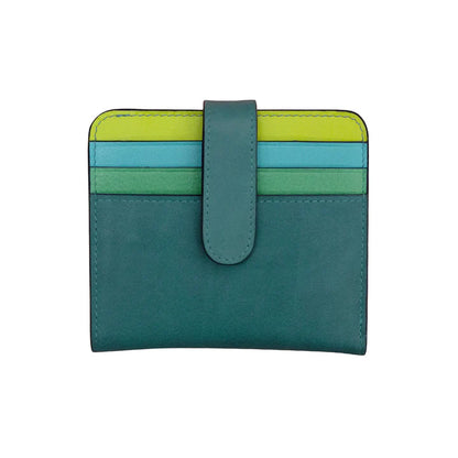 ili New York Bi-Fold RFID Credit Card Wallet- 7301 Serenity Multi