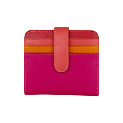 ili New York Bi-Fold RFID Credit Card Wallet- 7301 Sunset Multi