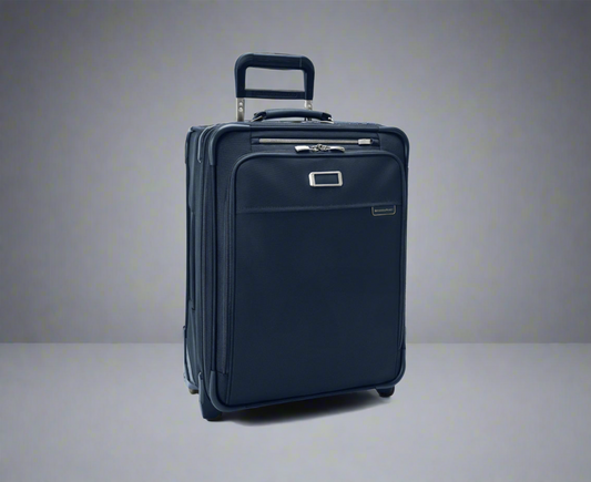 Briggs & Riley Baseline 21” Global 2-Wheel Softsided Carry-On with Suiter (Free Monogram)- BLU121CXW Black