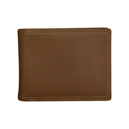 ili New York Leather RFID Multi Color Bifold Wallet - 7321