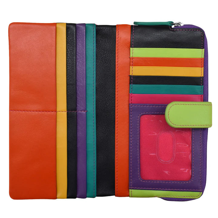 ili New York RFID Leather Smartphone Wallet- 7420