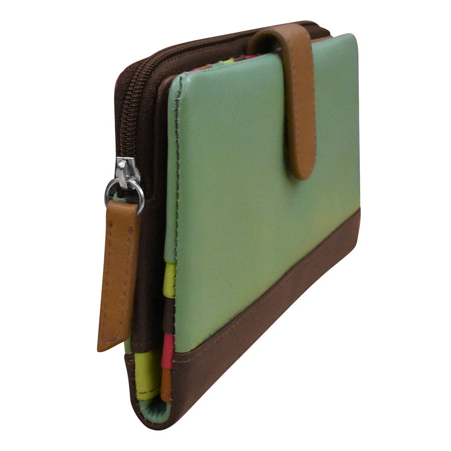 ili New York RFID Leather Smartphone Wallet- 7420