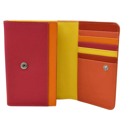 ili New York - RFID blocking leather French Wallet- 7428