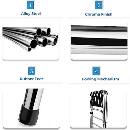 Ustech 2-Tier X-Shaped Luggage Rack