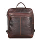 Jack Georges Leather Voyager Overnight Backpack - 7525