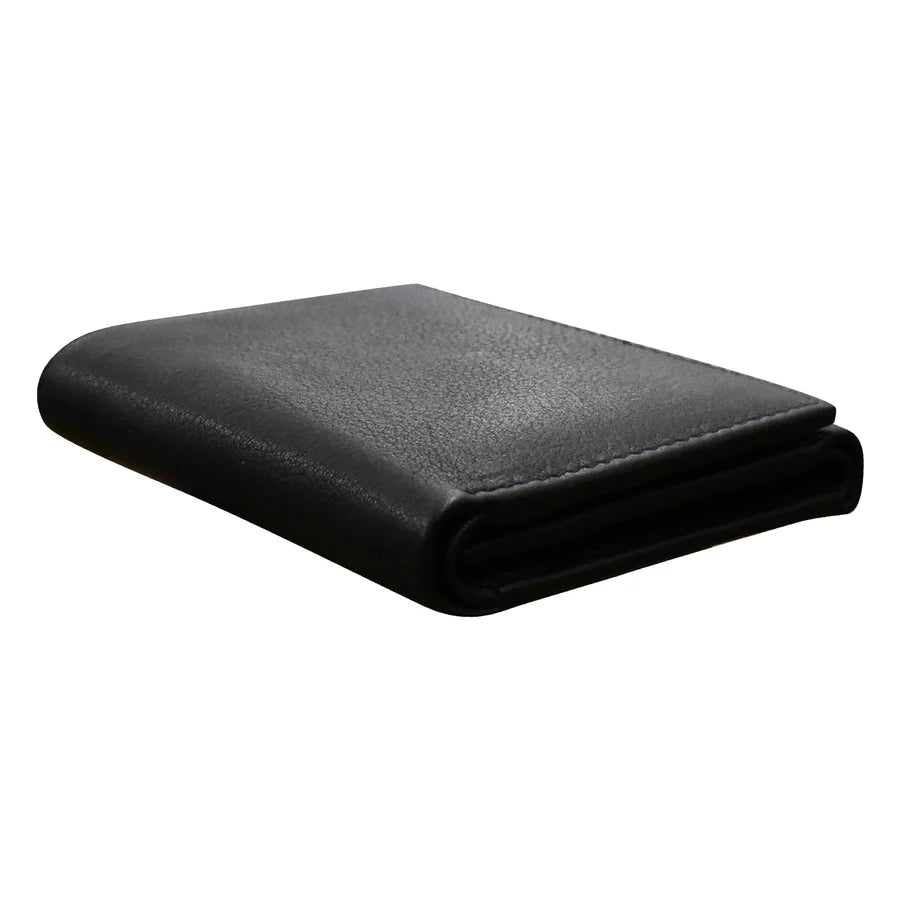 ili New York Premium Leather RFID Trifold Wallet