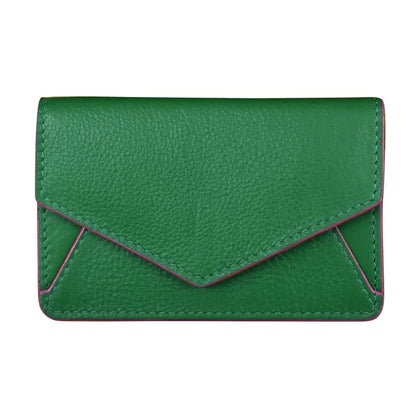 ili New York RFID Leather Envelope Business Card Holder