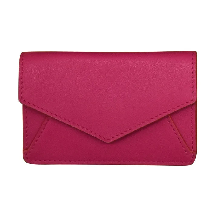 ili New York RFID Leather Envelope Business Card Holder