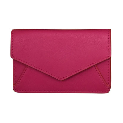 ili New York RFID Leather Envelope Business Card Holder