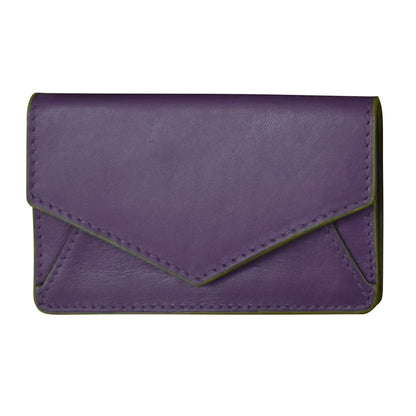 ili New York RFID Leather Envelope Business Card Holder