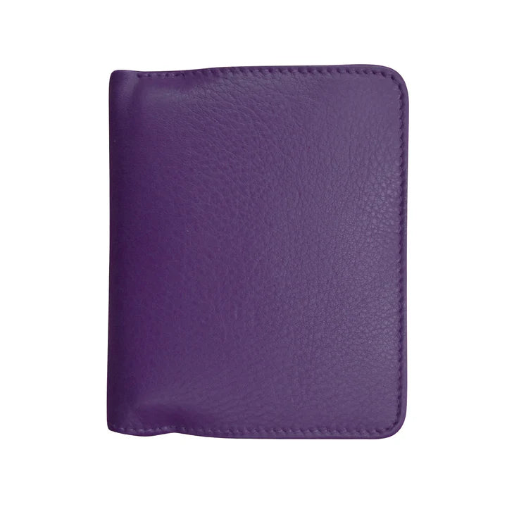 ili New York Leather RFID Small Euro Wallet- 7822