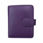 ili New York Leather RFID Small Euro Wallet- 7822