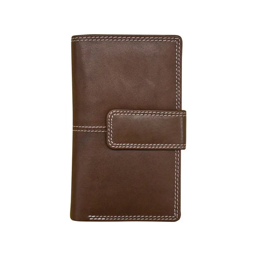 ili New York Leather RFID Midi Wallet
