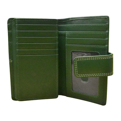 ili New York Leather RFID Midi Wallet