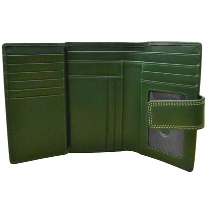 ili New York Leather RFID Midi Wallet
