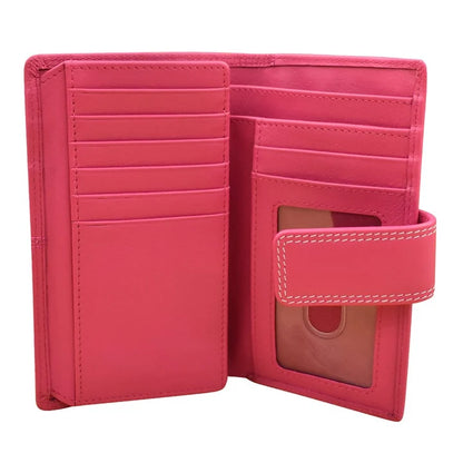 ili New York Leather RFID Midi Wallet