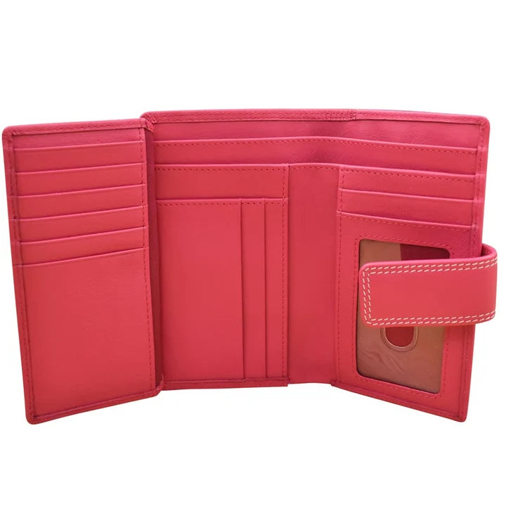 ili New York Leather RFID Midi Wallet