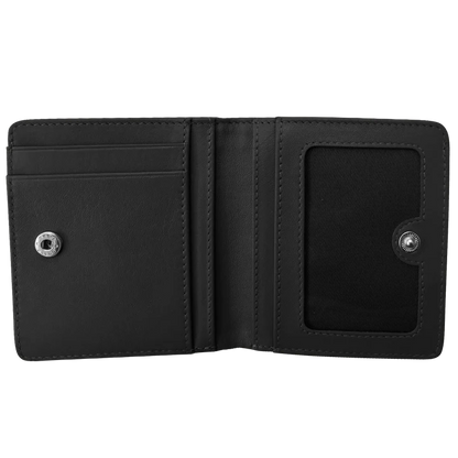 ili New York RFID Bi-fold Two Tone Mini Leather Wallet - 7831