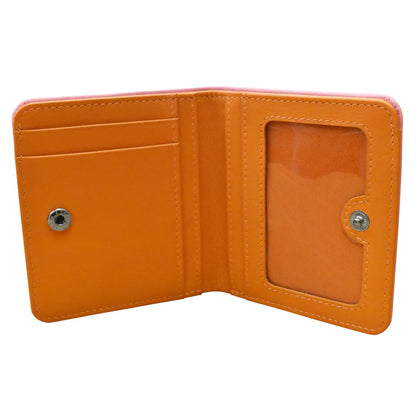 ili New York RFID Bi-fold Two Tone Mini Leather Wallet - 7831