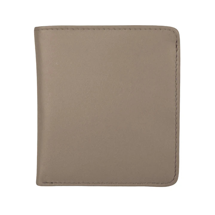 ili New York RFID Bi-fold Two Tone Mini Leather Wallet - 7831