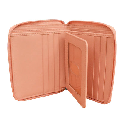 ili New York RFID Zip Around Leather Wallet- 7859