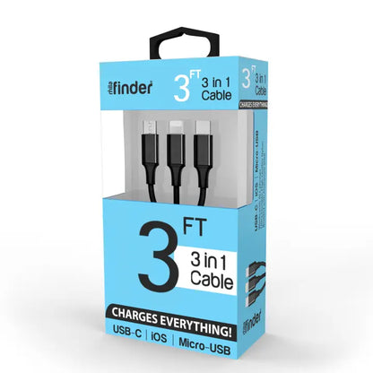 Mila Foot 3-in-1 Usb Multi-Charging Cable