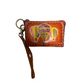 Leather Hot Air Balloon Coin Purse/Keychain