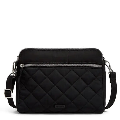 Vera Bradley Triple Compartment Crossbody - Performance Twill- $90 Black