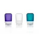 Humangear 1.7 oz GoToob+ 3-Pack Silicone 3-1-1 Toiletry Bottles (SMALL)